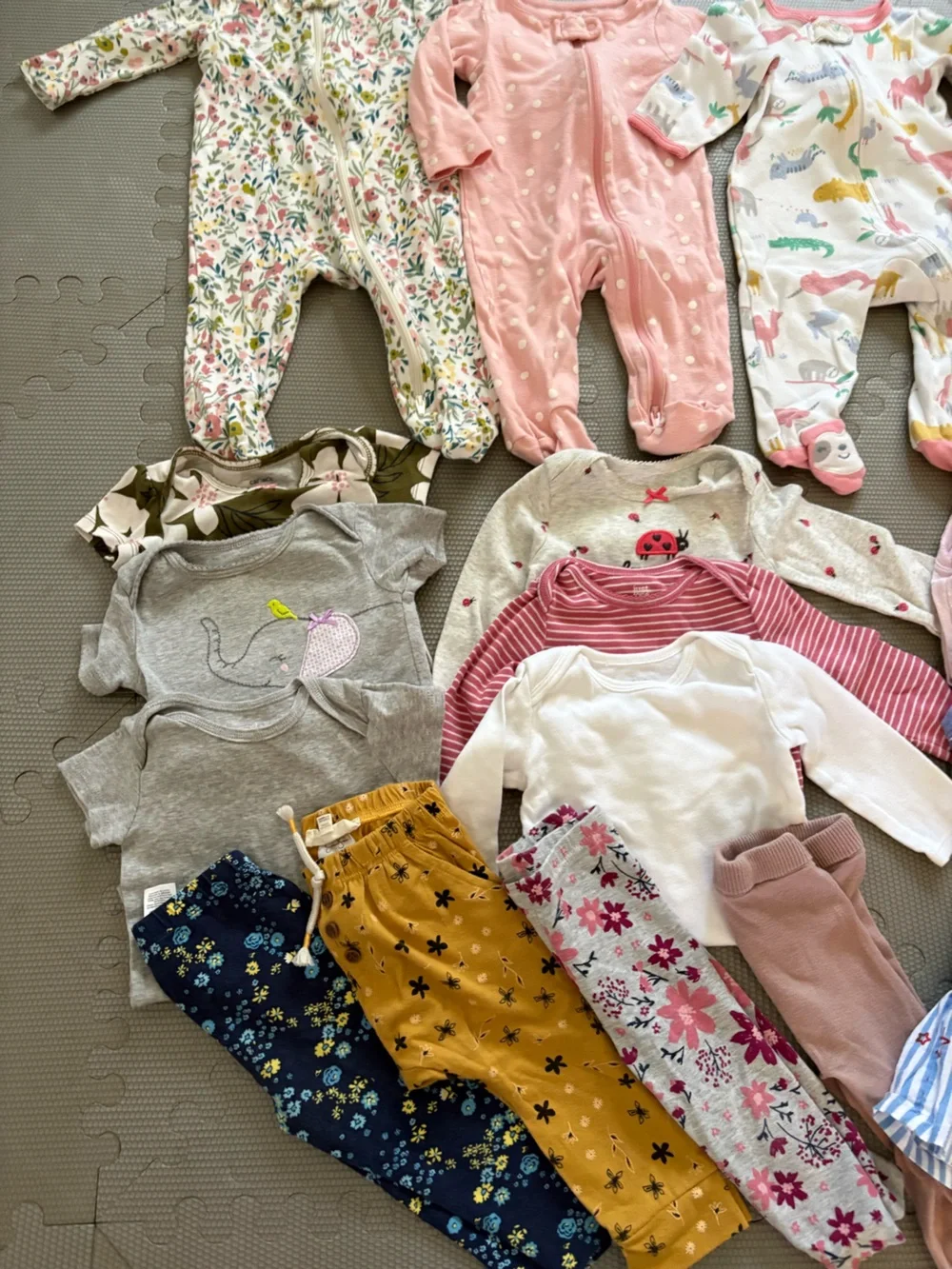 Baby girl adorable bundle